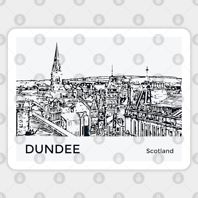 Dundee Scotland Sticker by Lakeric
